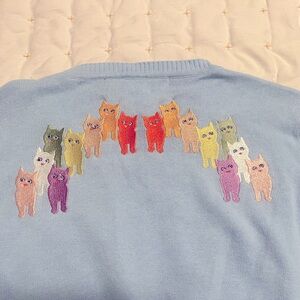 ModCloth Collectif Rainbow Cats NWT